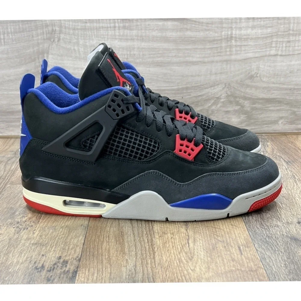 Mens 9 - Air Jordan 4 Retro Rare Air Gold Lettering FV5029-003 B-GRADE